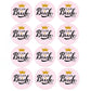 Bachelorette Party Stickers Seal Label Team Bride Bridesmaid Tribe Squad Hen Night Golden Sticker Bride To Be Wedding Supplies