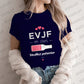 French Girls Fashion EVJF T-shirt Bachelorette Hen Party Team Bride Blouses Women Short Sleeved Tees Tops Bridal Wedding Shirt