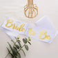 Bride To Be Rose Gold Shoulder Strap Wedding Decoration Just Married Bachelor Party Baby Shower Team Bride Party Supplies