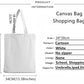 Bachelorette Party Print Shopping Canvas Bag Wedding Female Shoulder Bag Team Bride Graphic Bachelorette Women EVJF Handbag