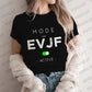 French Girls Fashion EVJF T-shirt Bachelorette Hen Party Team Bride Blouses Women Short Sleeved Tees Tops Bridal Wedding Shirt