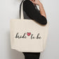 Bride To Be Team Bride Bachelorette Party Squad Evjf Wedding Canvas Shopping Bags Girls Fashion Life Casual Pacakge Hand Bag