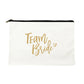 Bride Team Print Bridesmaid Gifts Women's Makeup Bags Female Toiletry Bag Cosmetics Case Bag Storage Wash Pack Travel Organizer